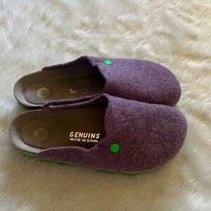 Purple Slip-On Shoes